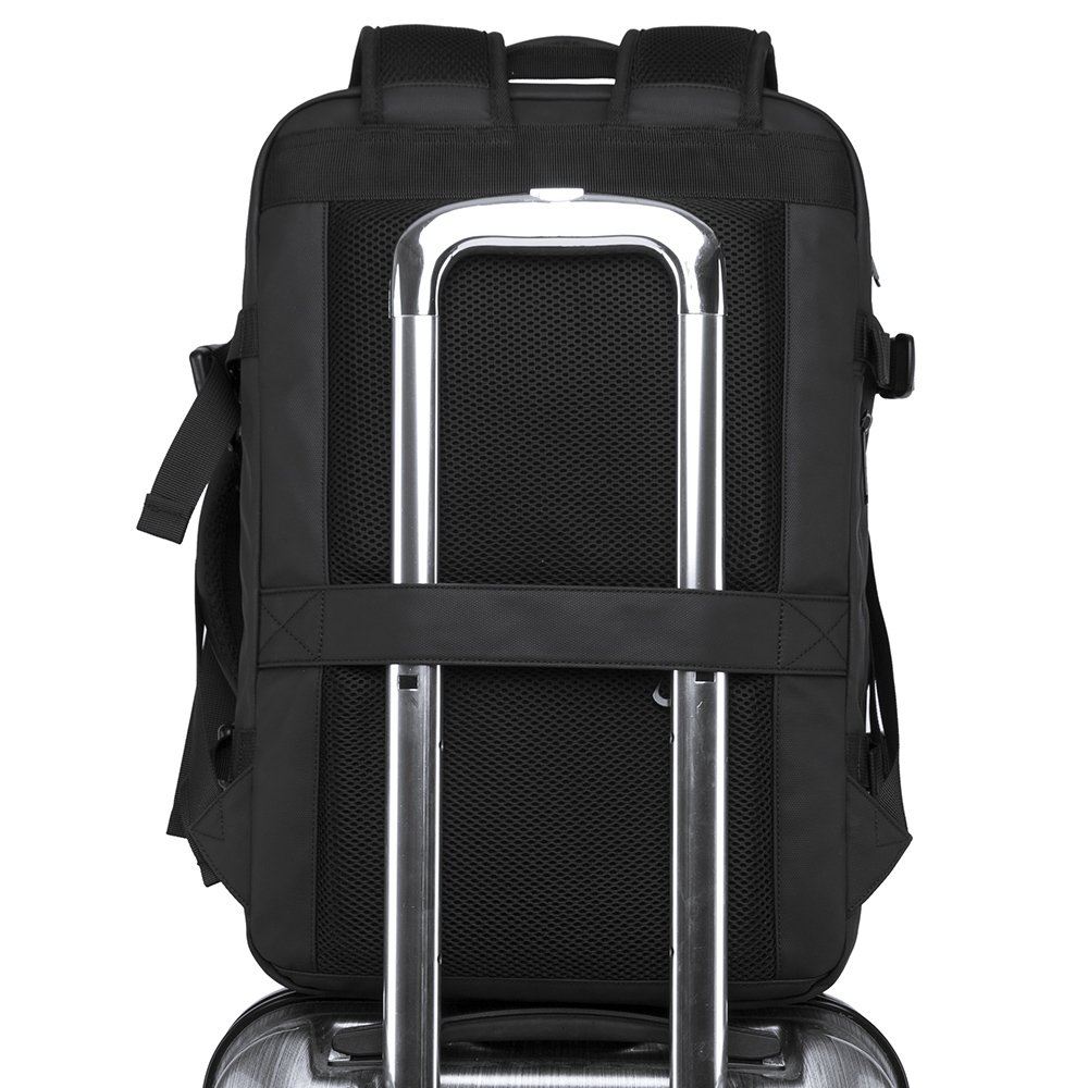 Promotional Custom Logo Nylon Oxford Gym Travel Bag Hand Luggage Laptop Backpack For Men With USB