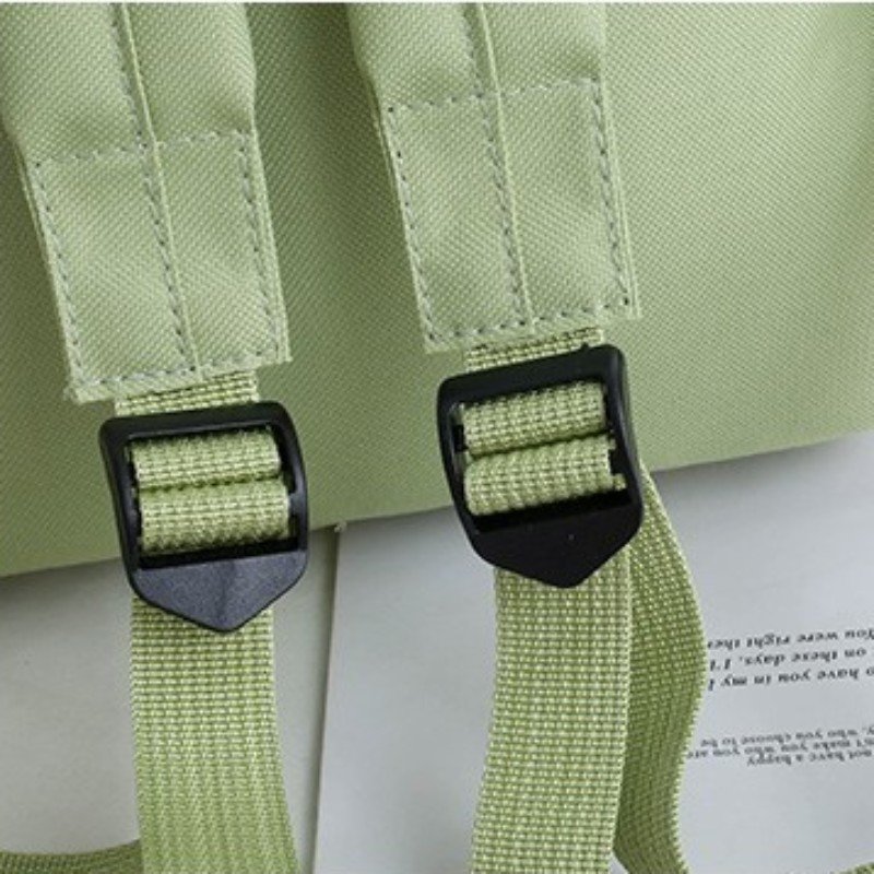 4 in 1 Custom Logo Fashion Women Girls Laptop Backpack Set Cute Bear Accessory Large Capacity Travel School Bag for Teenagers