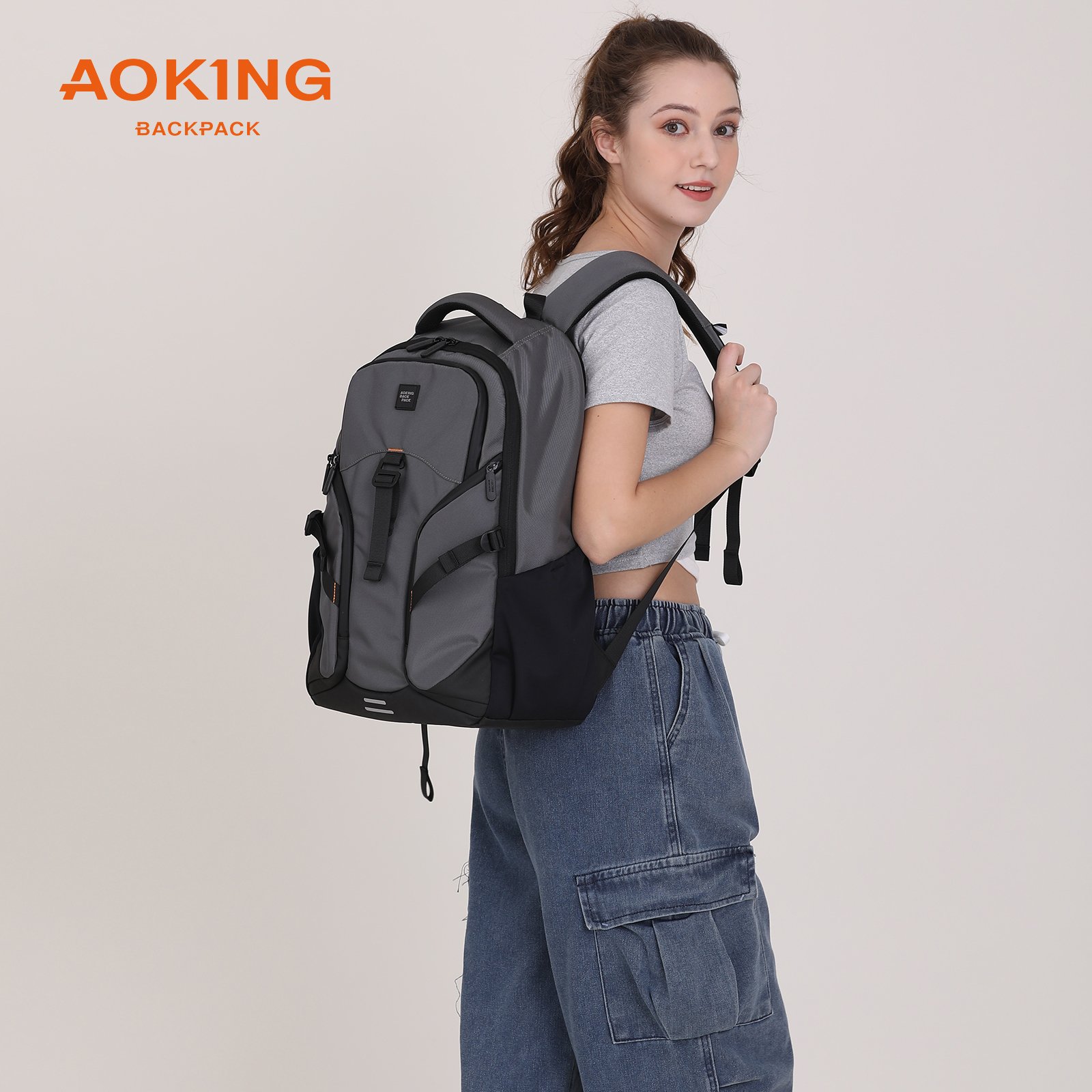 Factory Wholesale school bookbag Leisure Sports waterproof Pack Custom Logo Travel Casual Sport Laptop Backpack