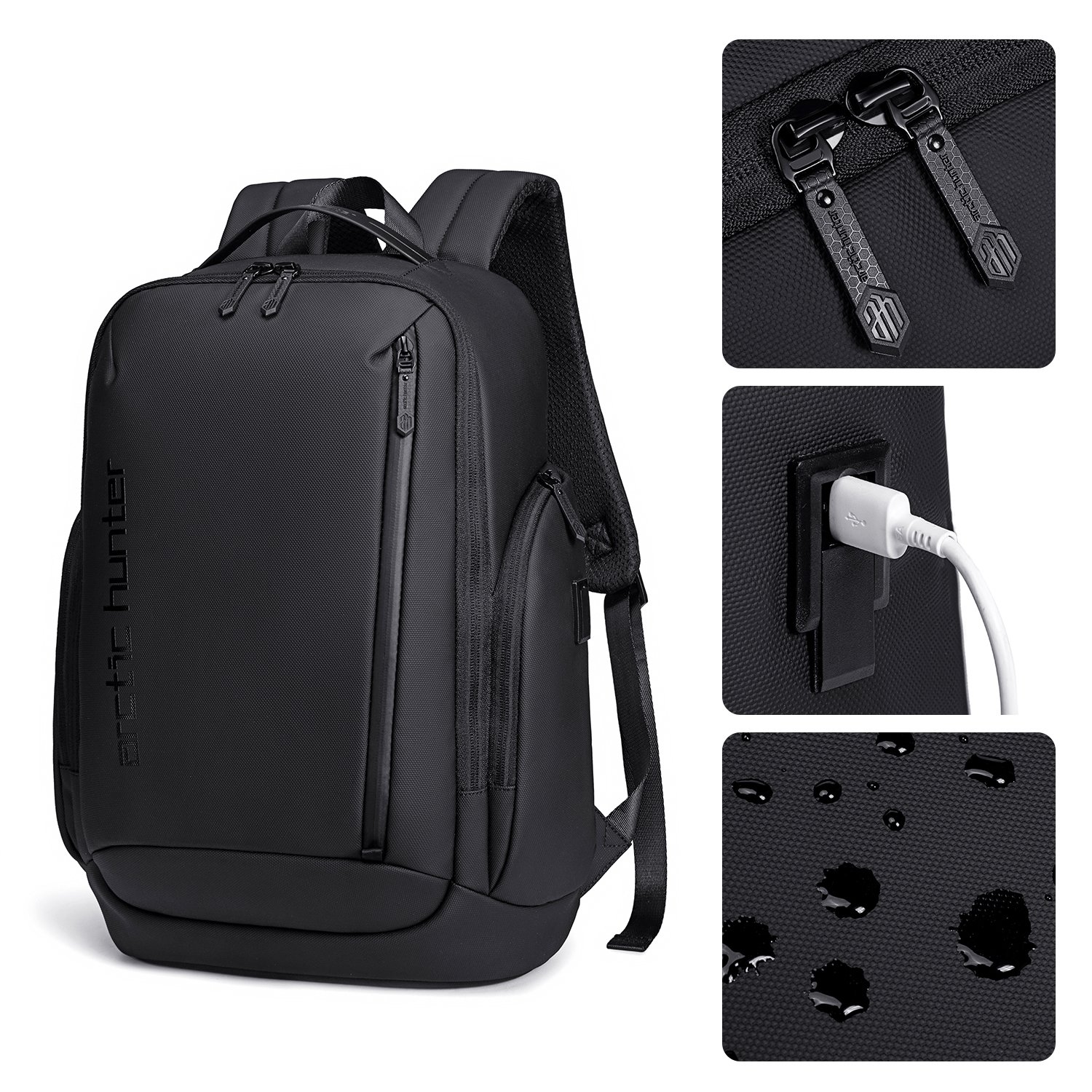arctic hunter men's Backpack Smart Laptop Backpack Bag Large Capacity Multifunction Soft Fashion Waterproof mochila