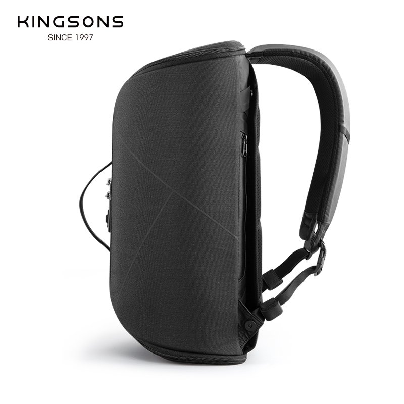 Kingsons BSCI supplier high quality RFID bag cut-proof anti theft smart business 15.6 inches laptop backpack with TSA lock