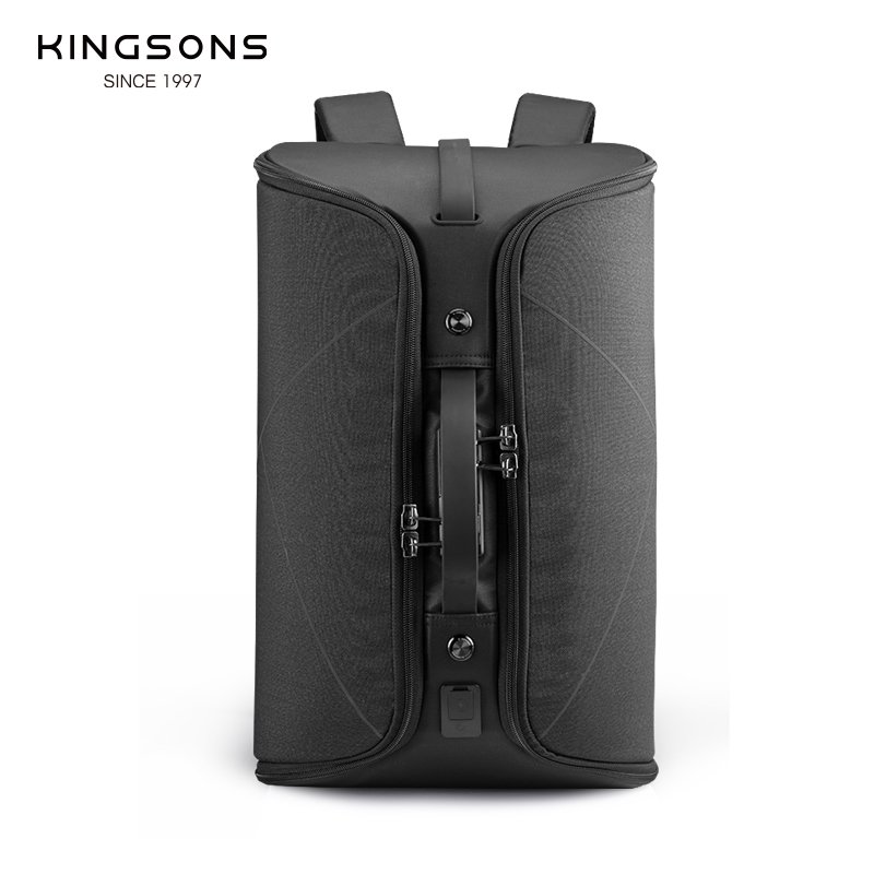 Kingsons BSCI supplier high quality RFID bag cut-proof anti theft smart business 15.6 inches laptop backpack with TSA lock