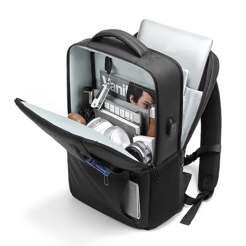 16 inch custom laptop bag backpack waterproof outdoor hiking anti theft backpack bag business laptop bags with usb port