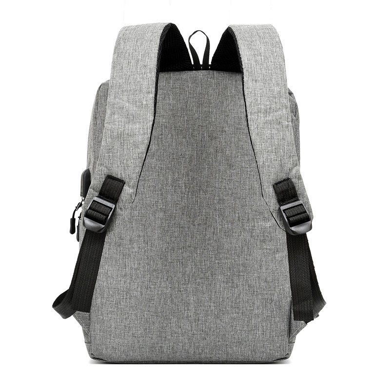 Custom Logo Business Computer Bag Laptop Student School Backpack with USB Charging Port