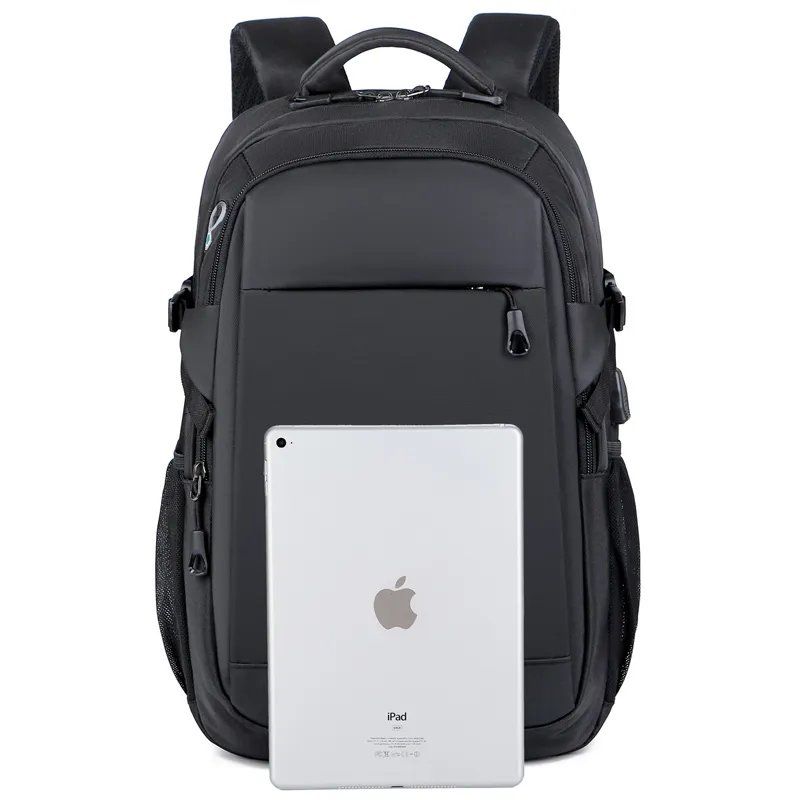 MARKSMAN 2023 fashion Wholesale High Quality Custom LOGO waterproof Anti theft USB Laptop Backpack Bag