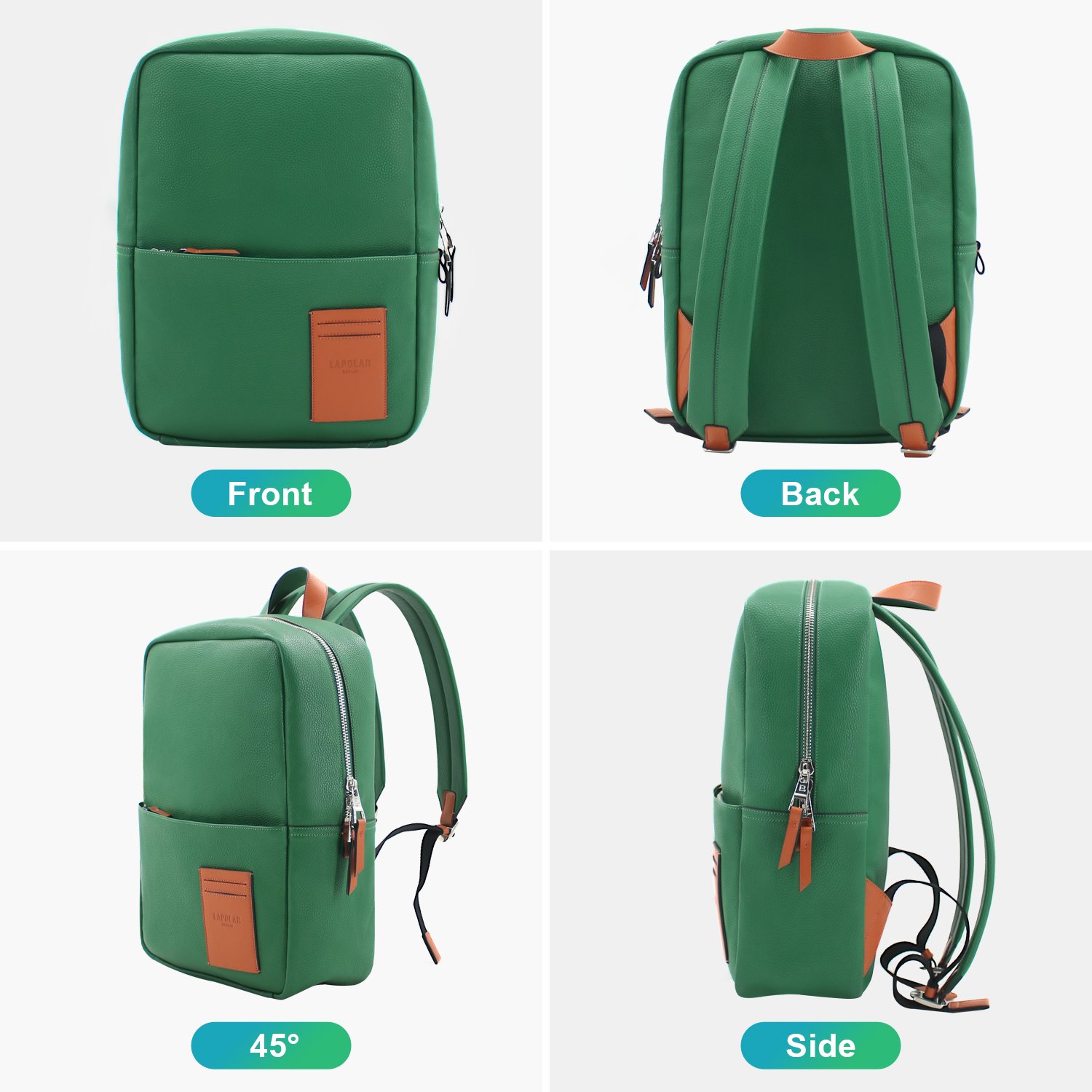 LAPOLAR Laptop Backpack 15.6 Inch,Business Durable Laptops Travel Backpacks,Computer Backpacks for Men & Women