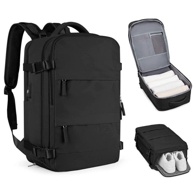 Ruicheng custom high quality travel business Backpack Men's expandable laptop backpack