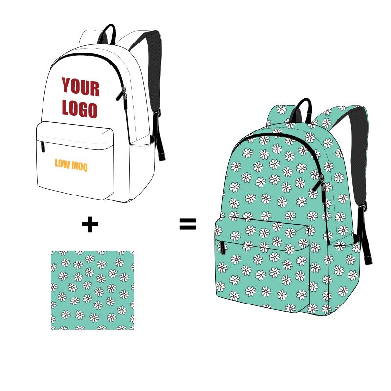 Bestella Brand Custom Lady Elegant Pu Bags Female Daily Bag Small Printed Backpack Laptop Women's Backpacks