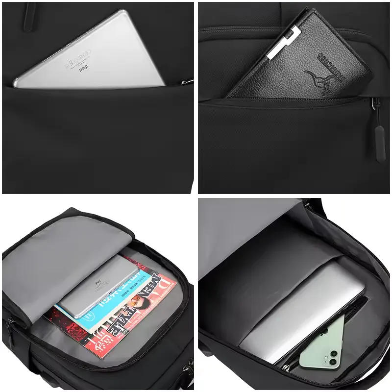 Waterproof with USB Charging Bag Large Capacity Portable Casual School Backpack for Women Men Casual Travel Bag Laptop Backpack