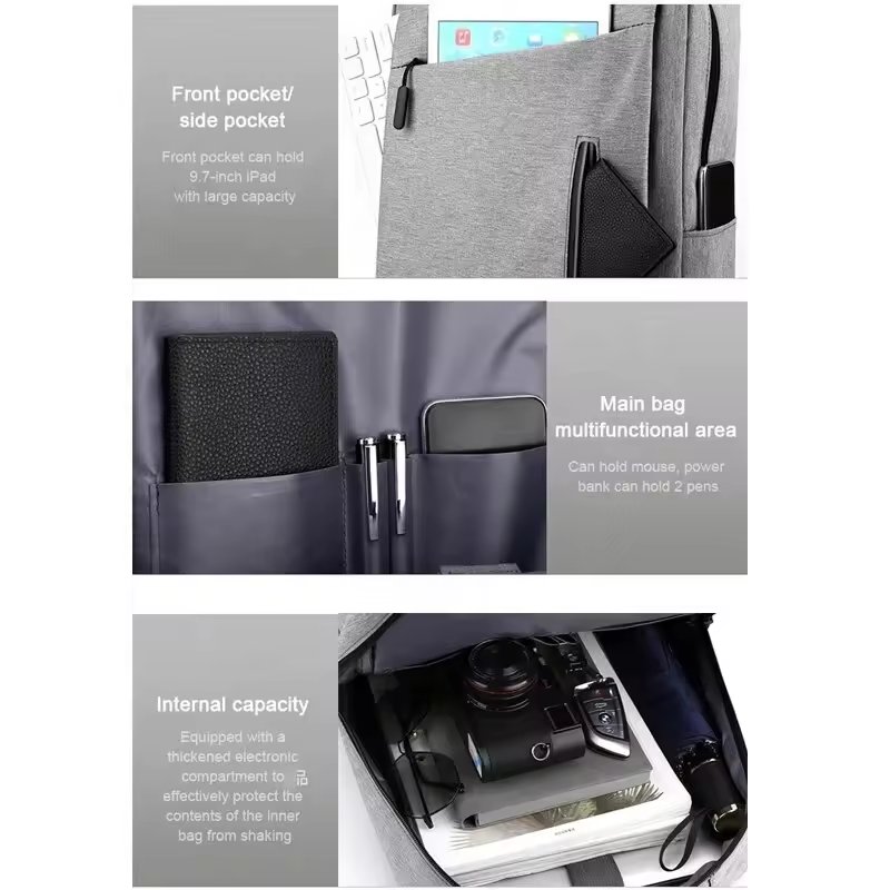 Wholesale Multifunction USB Bags 20-35 litro Nylon Laptop Backpack Bag Custom Logo