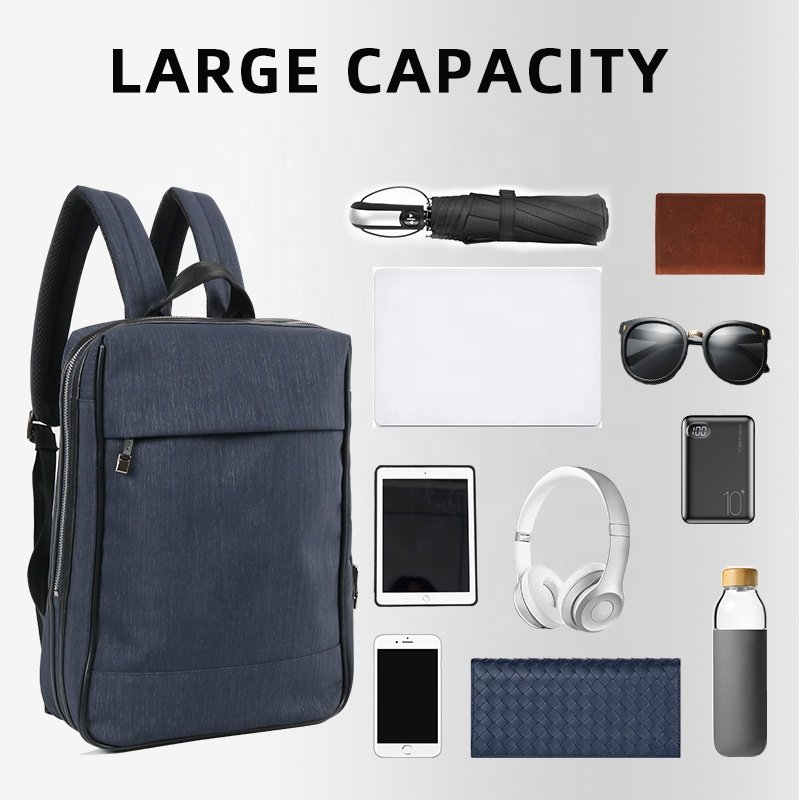 CHANGRONG Custom Waterproof Daily Laptop RPET Polyester Eco Friendly ladies laptop backpack Casual Back pack