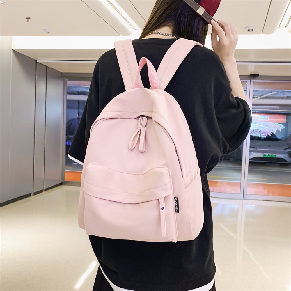 Custom Logo Large Capacity School Laptop Backpack Schoolbag Women Travel Bag Rucksacks