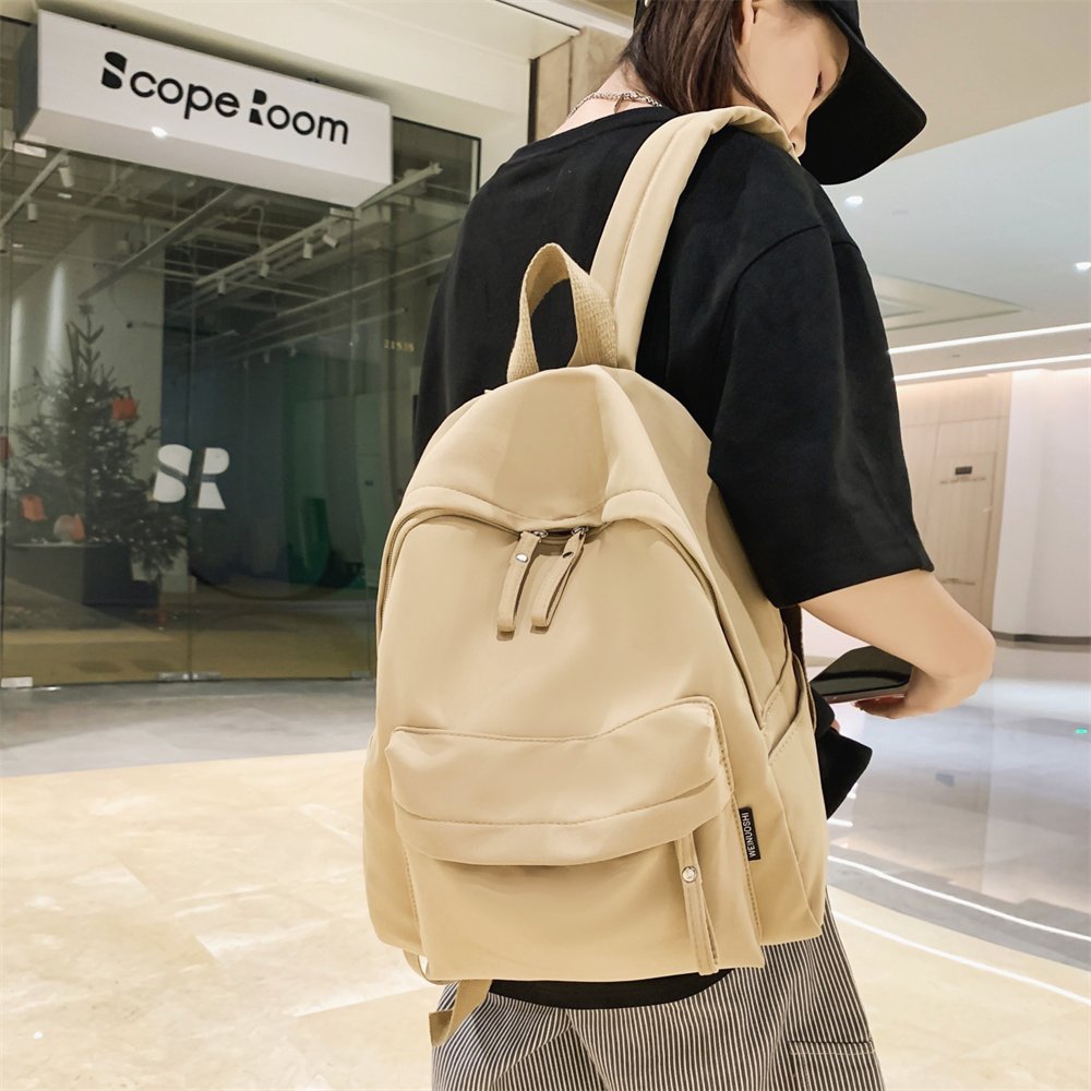 Custom Logo Large Capacity School Laptop Backpack Schoolbag Women Travel Bag Rucksacks