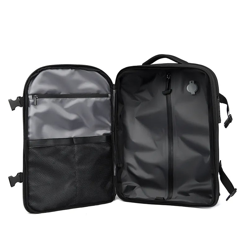 Wholesale Anti-Theft Custom USB Vacuum Outdoor Waterproof Air Travel Business Laptop Backpack WITH Built-in Compression