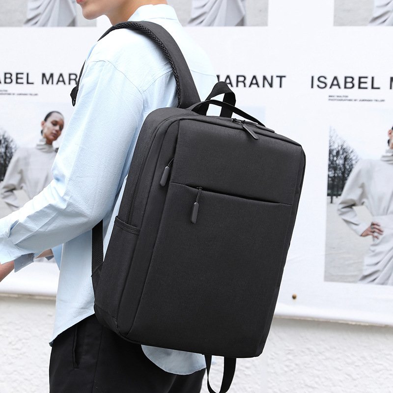 Laptop backpack casual backpack male Oxford cloth business casual student school bag