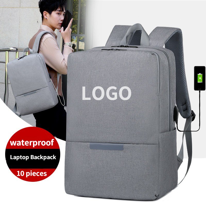 Wholesale customized Oxford Waterproof campus Schoolbag Business Travel Backpack Laptop Backpack with USB