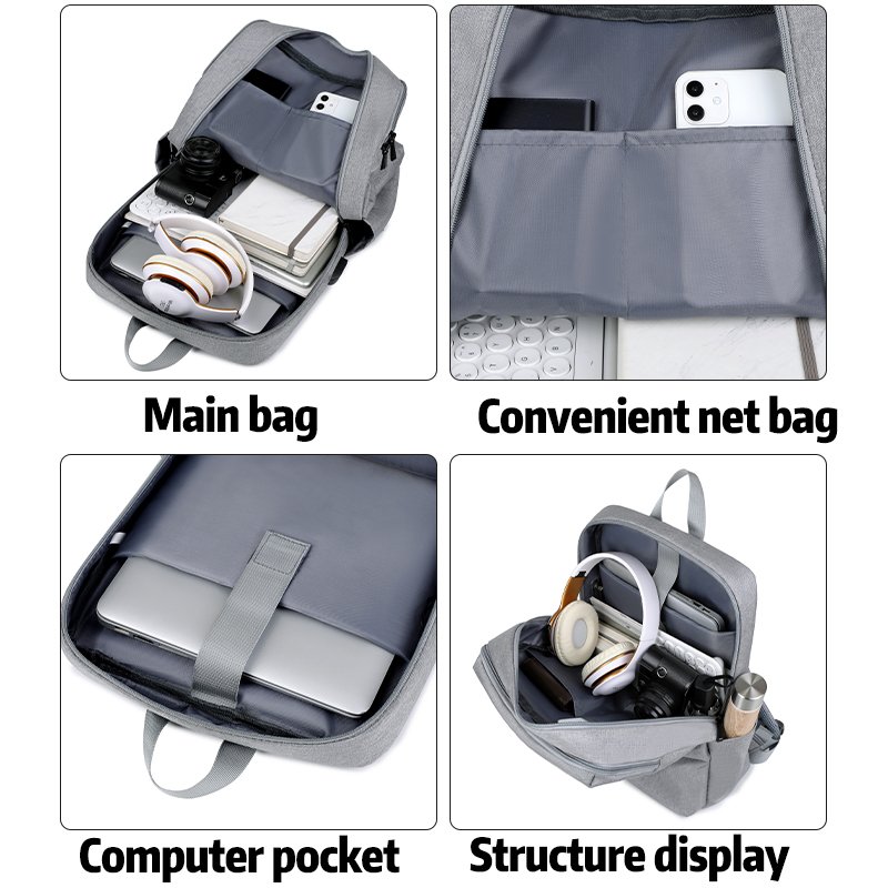 Wholesale customized Oxford Waterproof campus Schoolbag Business Travel Backpack Laptop Backpack with USB