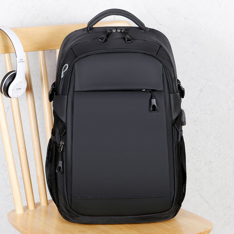Custom buy waterproof Men's business anti theft school mochilas USB new laptop trolley Computer bag Laptop backpacks