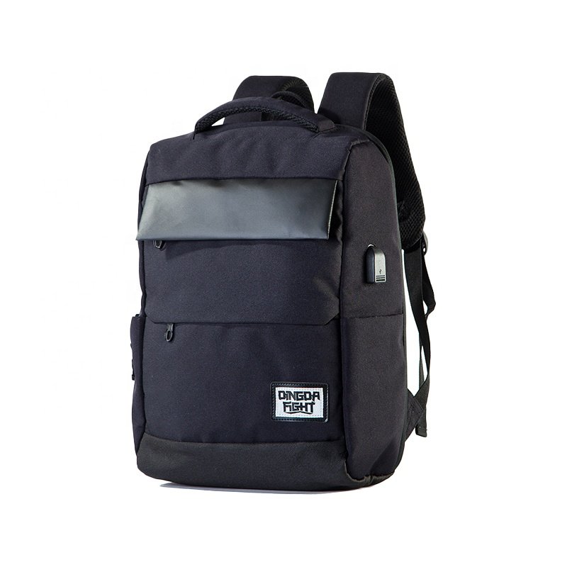 Factory Custom Travel Business Backpack Bag Mens Computer Bag charging port Black Multifunctional Male Laptop backpack