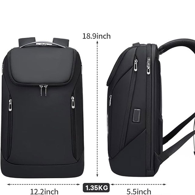 BSCI custom New Waterproof USB Business Laptop backpack for 15.6 inches man Travel Outdoor Leisure Bag Durable Backpack Men