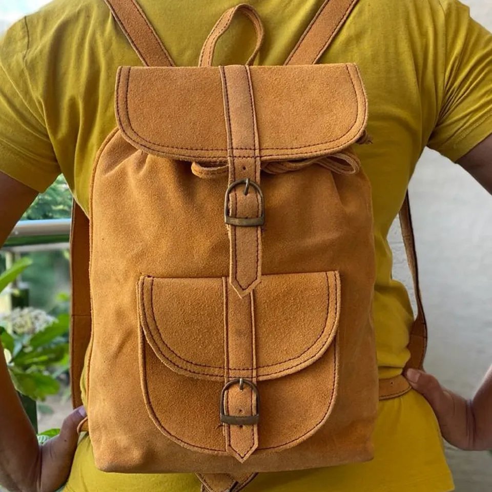 Multi Function Laptop Gym Travel Leather Bag Large Capacity Casual Students School & Office Bag Travel Bag Leather Backpack