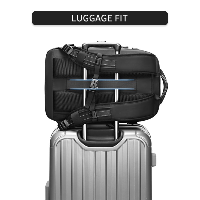 airbag backpack with vacuum system bag laptop backpack wholesale multifunctional luxury travel equipments
