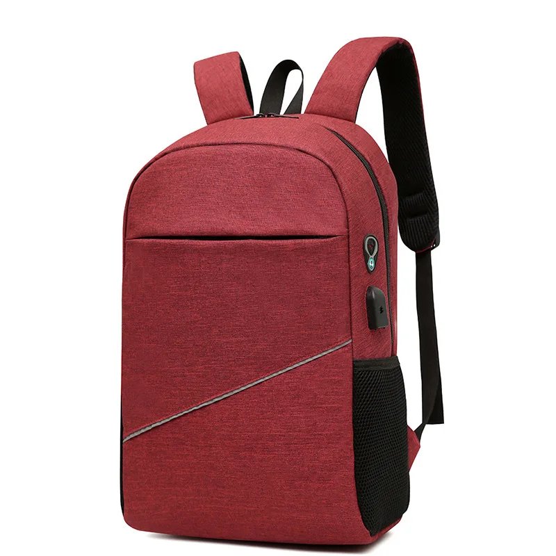 Travel Laptop Backpack Business Notebook Bag With USB Charging Port Custom Waterproof Laptop Backpacks For Women Men
