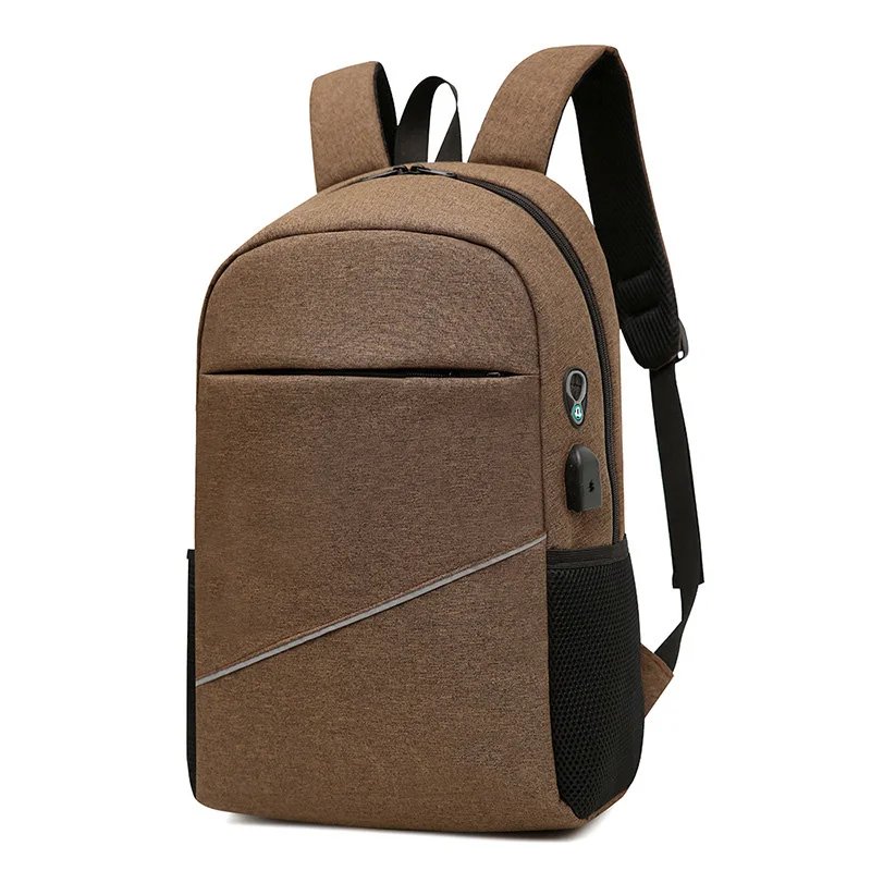 Travel Laptop Backpack Business Notebook Bag With USB Charging Port Custom Waterproof Laptop Backpacks For Women Men