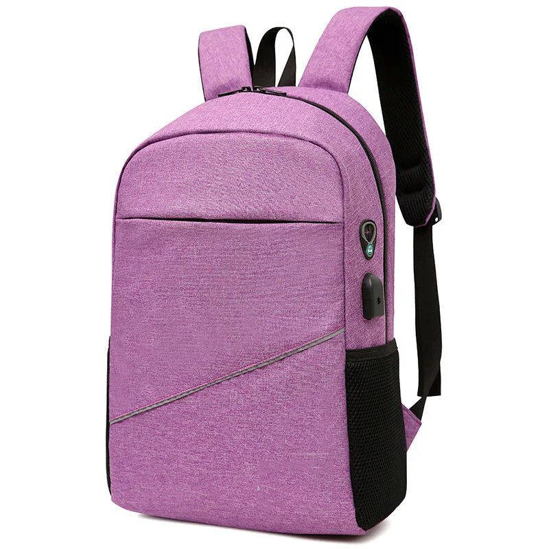 Travel Laptop Backpack Business Notebook Bag With USB Charging Port Custom Waterproof Laptop Backpacks For Women Men