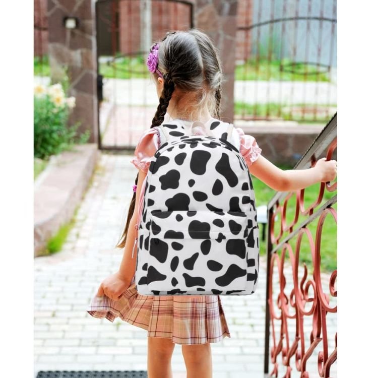 Ladies Daybags School Backpack for Teen Girls Laptop Backpacks Bookbag 3pcs Set with Lunch Box Purse