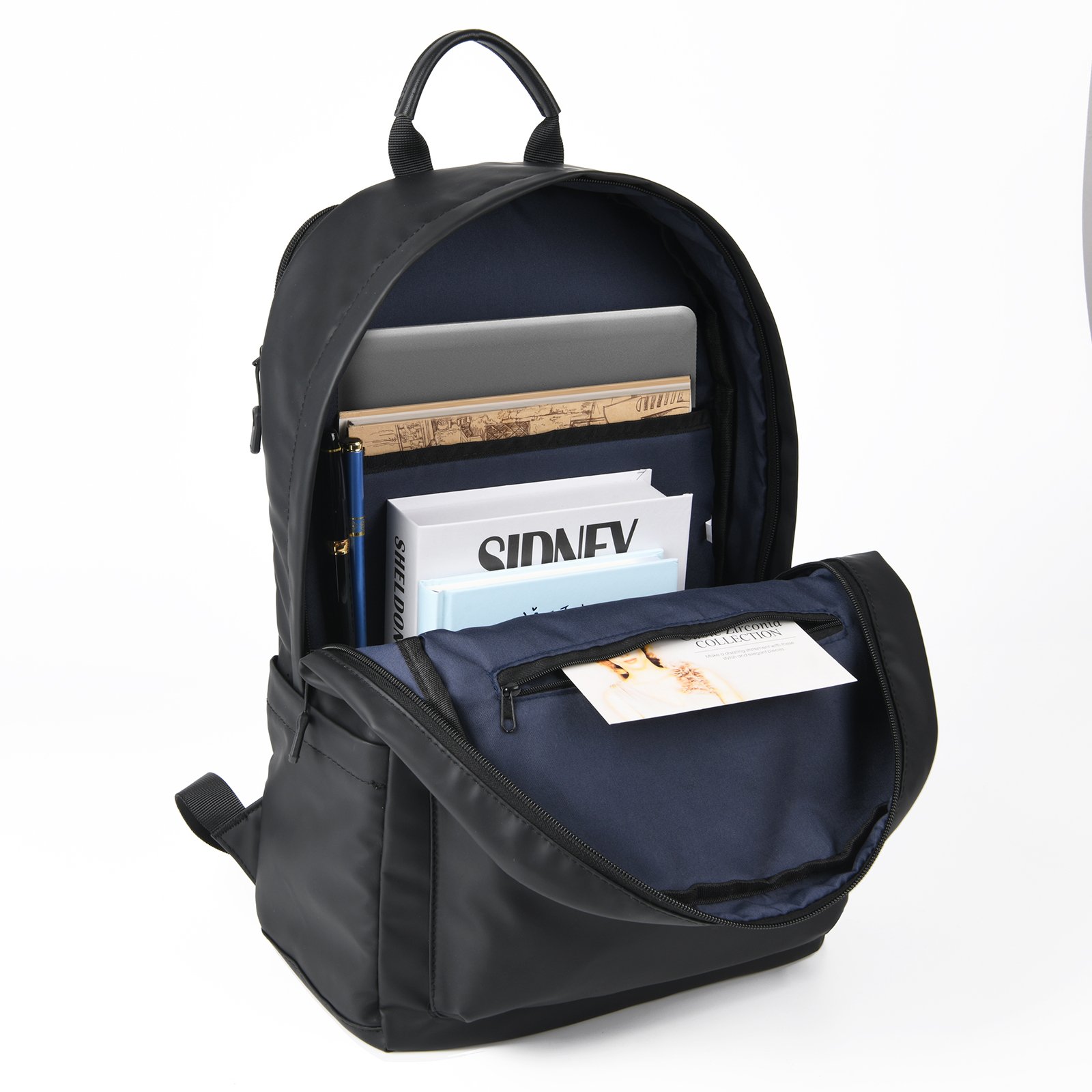 Luxury Waterproof Customized Oxford Leather Backpack Business Laptop Backpacks for Men Women