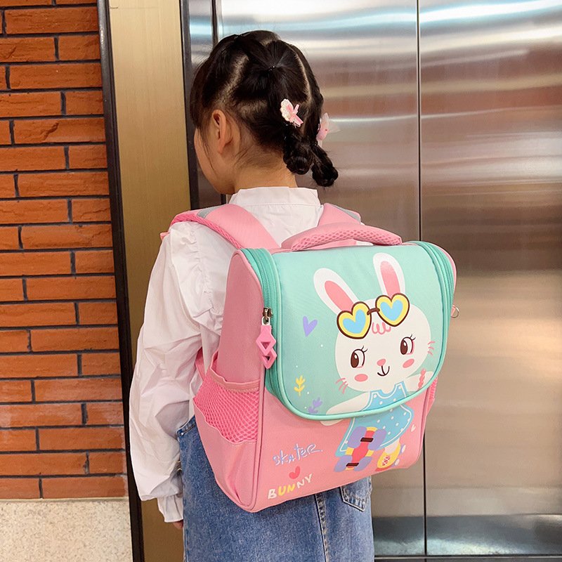 99 Gift 2024 Cartoon boy and girls small size kindergarten kid school bag waterproof laptop backpack