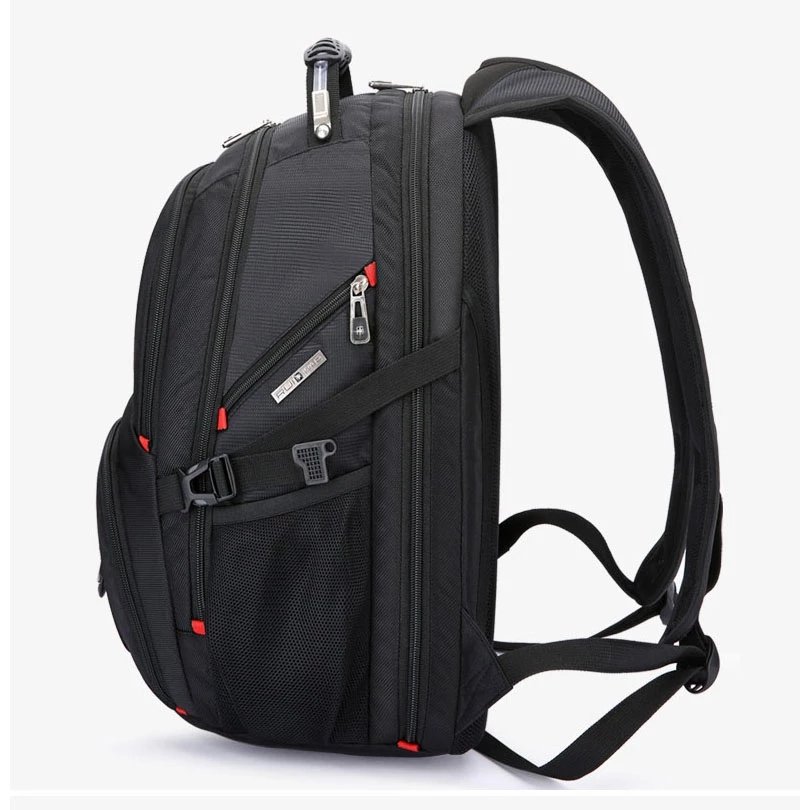 Crossten Durable 17 Inch Laptop Backpack 45L Travel Bag College Bookbag USB Charging Port Water ResistantSwiss-Multifunctional