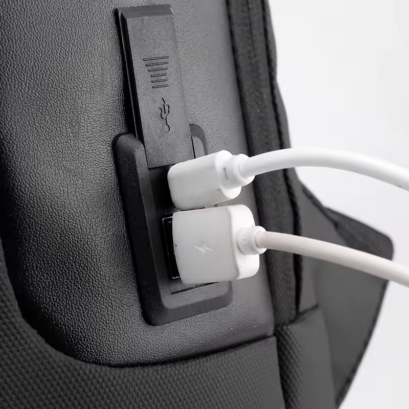 New 15.6 Inch Large Capacity Anti Theft Business Travel Computer Laptop Backpack With USB