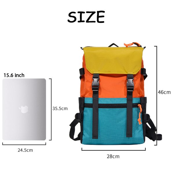 Factory New Design Nylon Waterproof Custom 15.6 Outdoor Travel Lightweight Casual Sports 15.6 Laptop Backpack