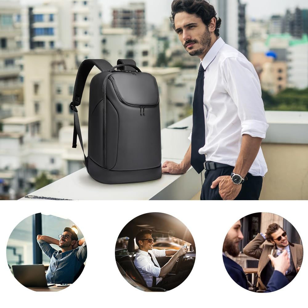 Business Smart Waterproof Laptop Backpack Travel Durable Backpack with USB Charging Port