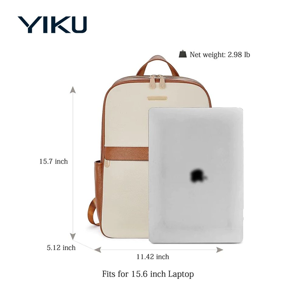 Genuine Leather Backpacks Ladies Travel Bag Custom LOGO Design Business School Laptop Backpack For Women