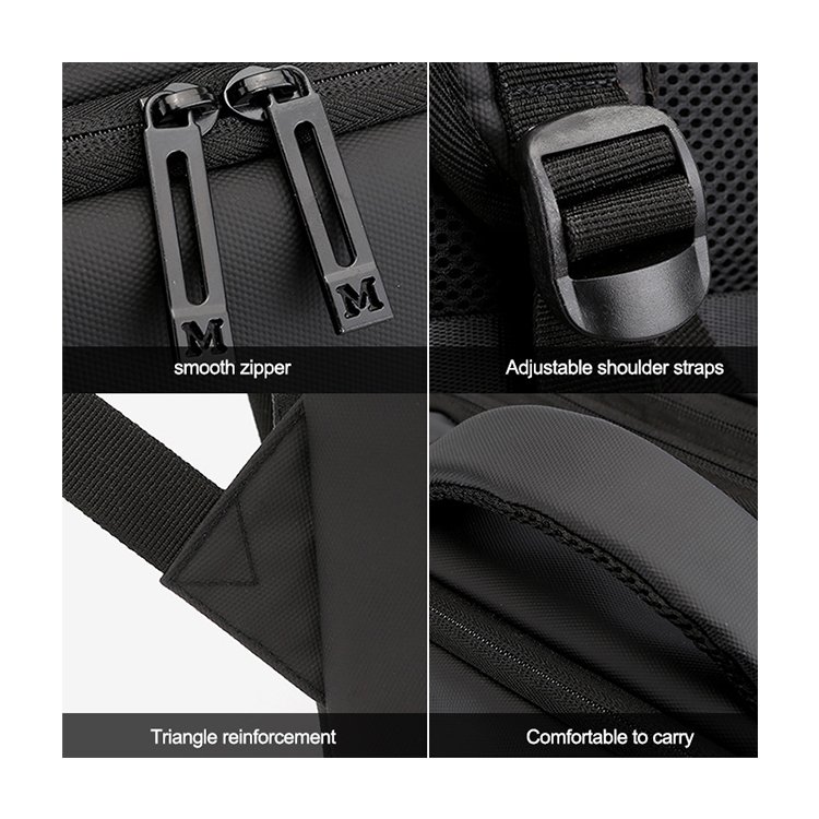 Custom Carry-on Luggage Business Backpack Notebook Expandable Men Travel Laptop Backpack