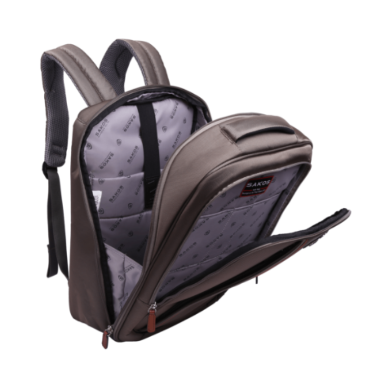 Top Selling Waterproof Business Trip Laptop Backpack with Shockproof Compartment for Travel Made from PU Packed in Poly Bag