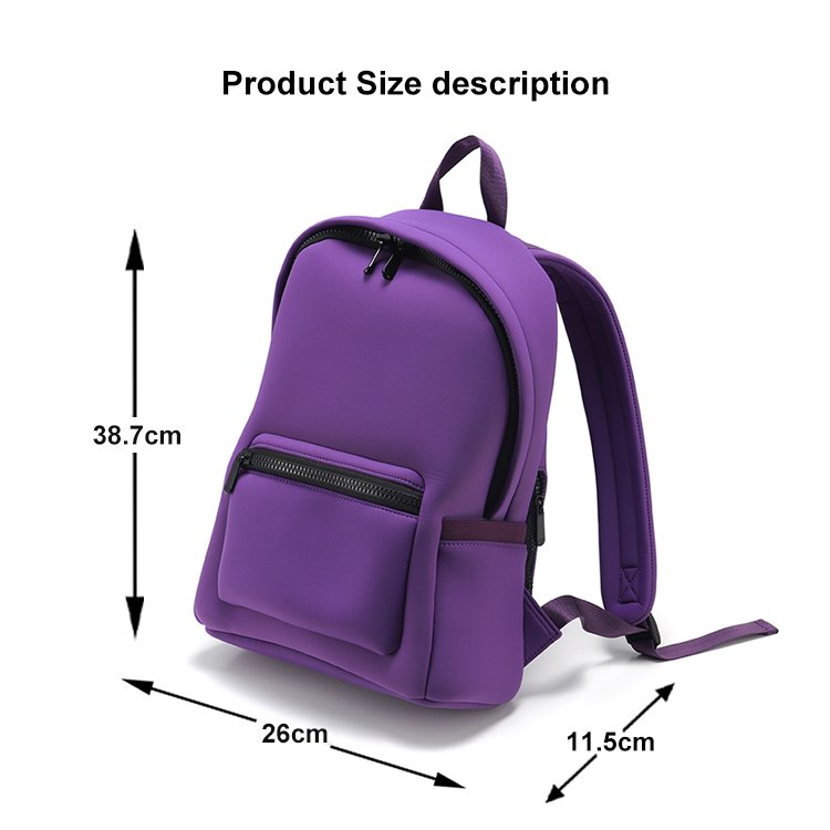 Factory sale New Laptop backpack Wholesale waterproof Neoprene Girls schoolbag Women Casual backpacks