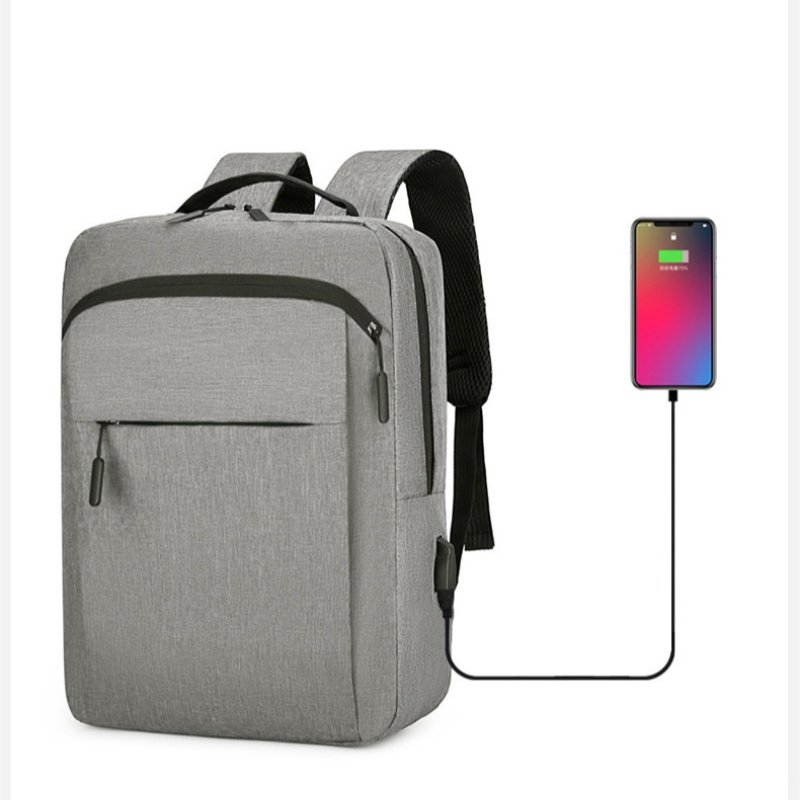 High quality laptop backpack 15.6inch custom logo USB business mens unisex backpack bag for college students travel computer bag