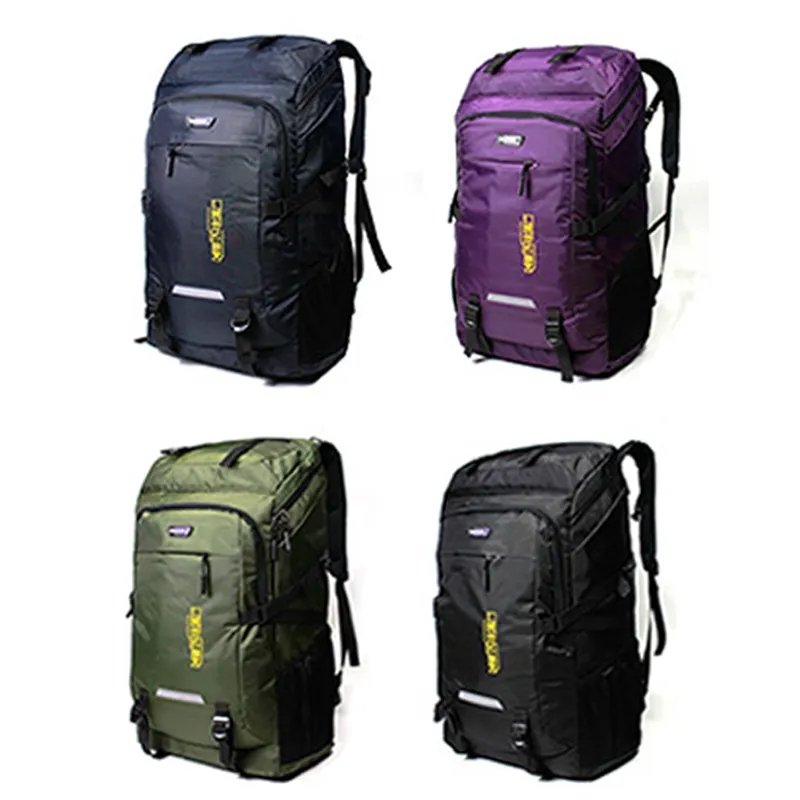 Simple Oversized Outdoor Backpack 80L Lightweight Large Rucksack Unisex Climbing Travel Rucksack