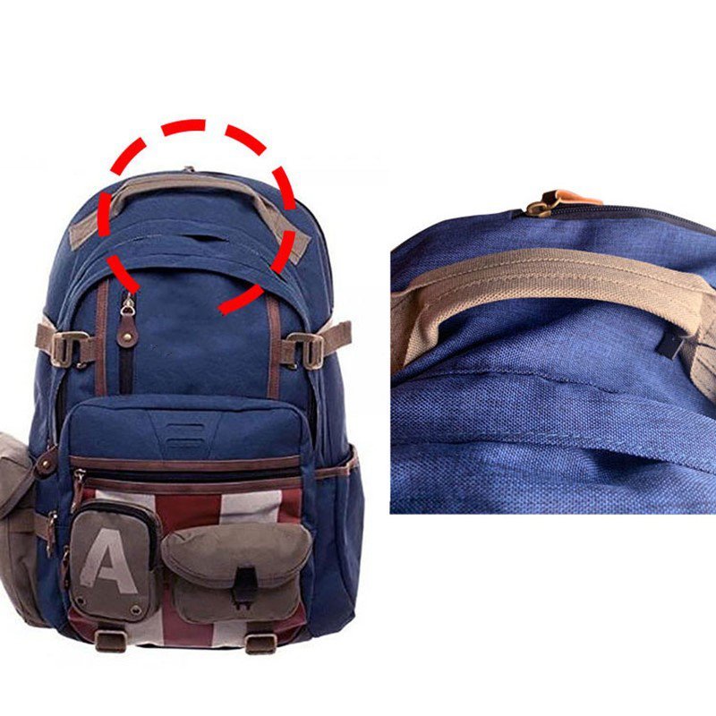 Wholesale Custom Waterproof Laptop Bags backpack Marvel superhero 4 Captain Marvel Backpack Peripheral Student Schoolbag