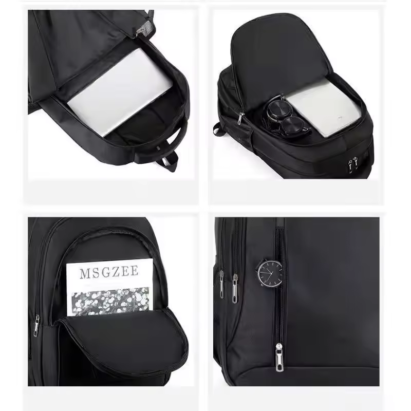 Super September Hot Selling Custom LOGO Manufacturer's Direct Sales Korean Version Men's Student Large Capacity Laptop Backpack