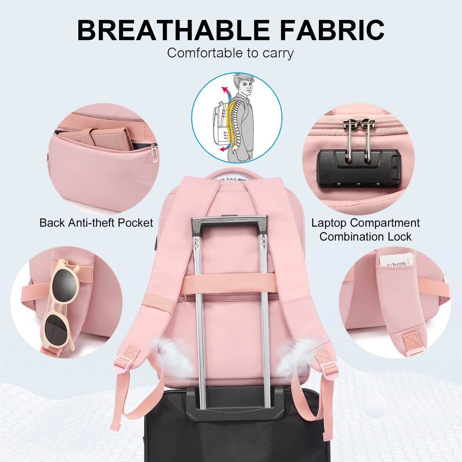 wholesale custom logo water proof smart travel bagpack nylon portable laptop backpacks school bags with usb charging