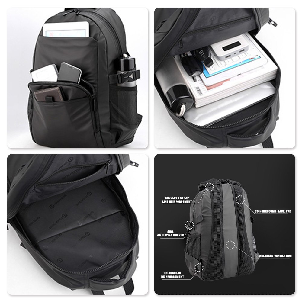 Personalized Business Bag Laptop Backpack with Custom Logo for Daily Commute Travelers