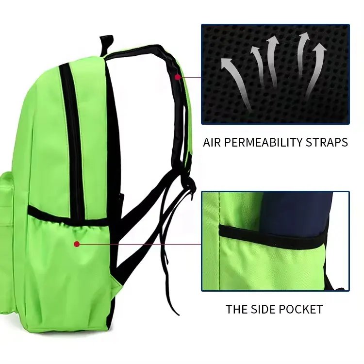 Cheap Custom Logo Customized 2024 Kids School Bags Packs Waterproof Black School Bag Kids Backpack for Teenage Girls High School