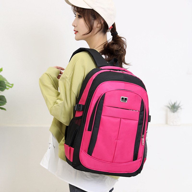Waterproof Nylon Unisex Laptop Backpack Travel Backpack School Bags Durable Laptop Backpack