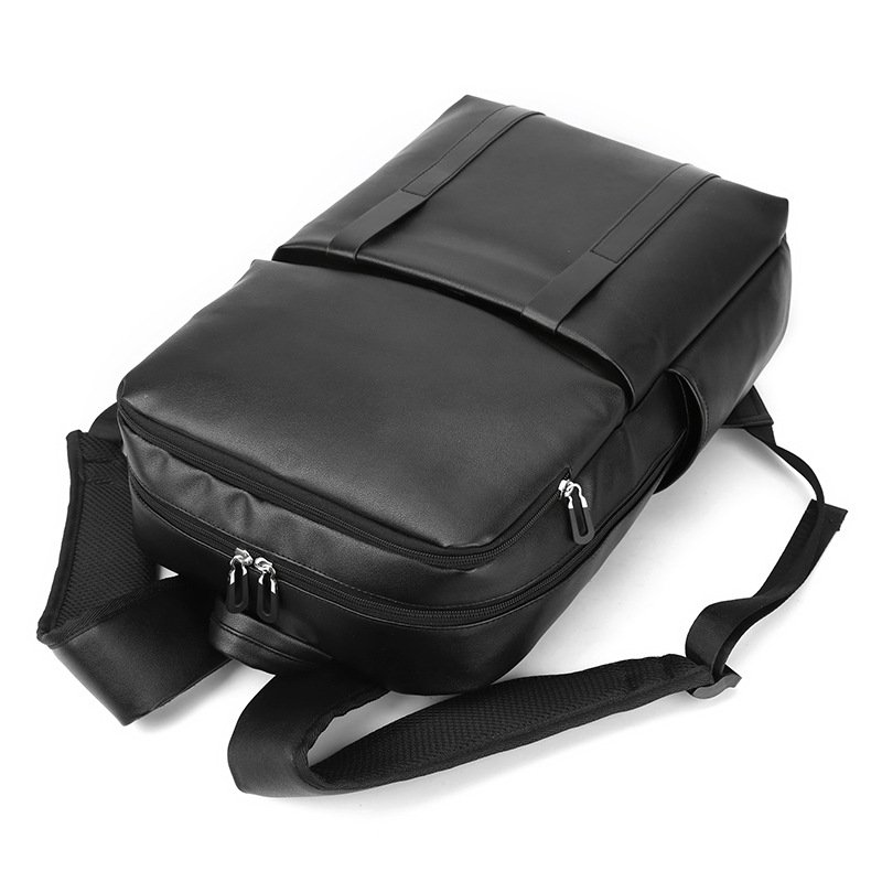Custom Logo Waterproof Laptop Backpack Mochila PU Unisex Laptop Backpacks School Bag