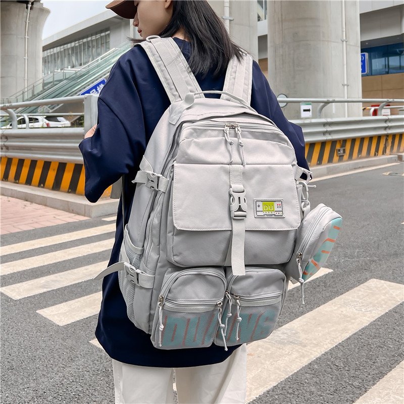 2023 multi-bag hanging small leisure backpack outdoor male ladies college student sports school bag